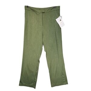 Dialogue NWT Women's Green Career Dress Pants Office Wear Size‎ 14